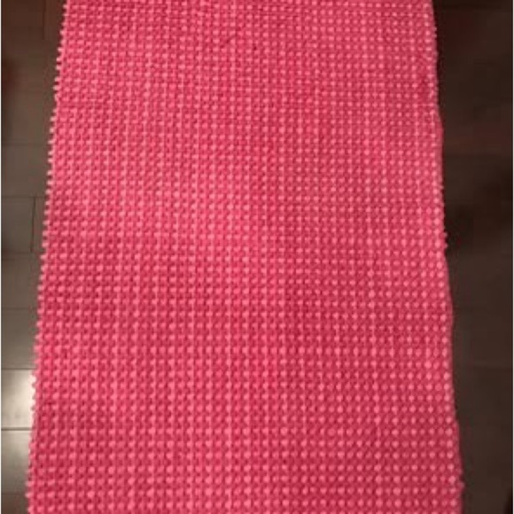 Pink Textured Floor Carpet - Picture 1 of 1